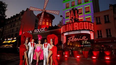 Moulin Rouge Hit French Streets To Celebrate Its 130th Anniversary Al