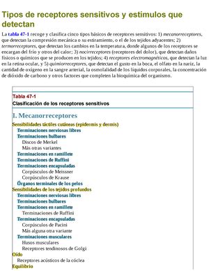 Rep Fisiolog A De Guyton Los Sentidos Qu Micos Gusto Y Olfato Los