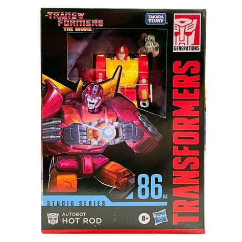Transformers Studio Series Hot Rod Autobot Hahmo Muovi Ja Lelu