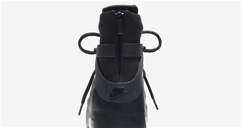 Air Fear Of God 1 Triple Black Release Date Nike Snkrs In