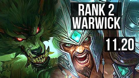 Warwick Vs Tryndamere Top Rank 2 Warwick 503 500 Games Na