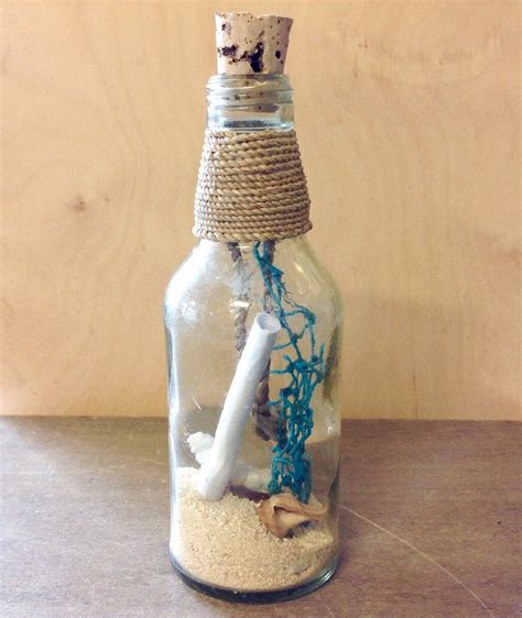 Message In A Bottle Message In A Bottle Bottle Bottles Decoration