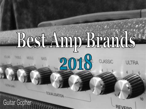 Best Guitar Amp Brands 2018 | Spinditty