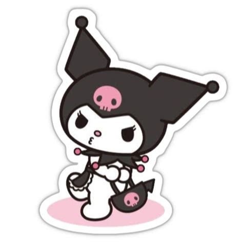 Kuromi Printable Sticker En 2022 Pegatinas Bonitas Pegatinas