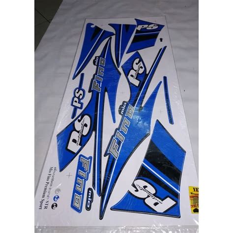 Jual Stiker Sticker Striping Yamaha Fino Limited Edition Premium Sport