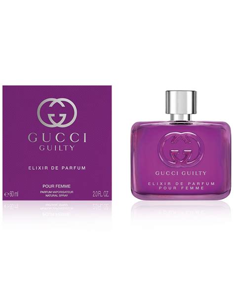 Gucci Guilty Elixir De Parfum Pour Femme 2 Oz Macys