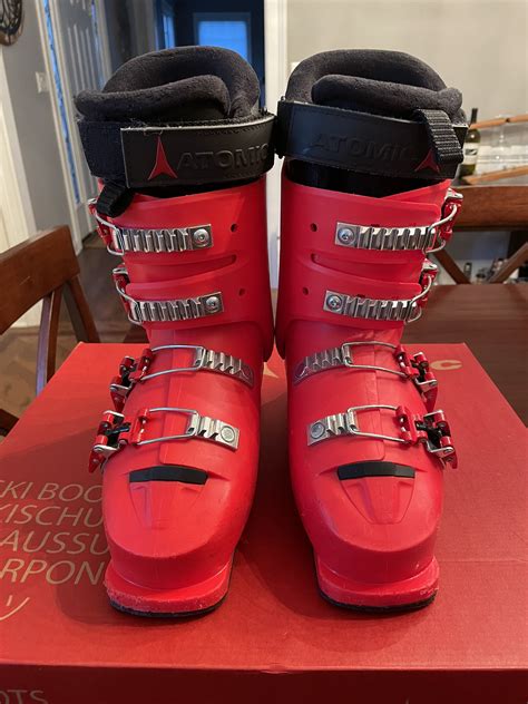 Kids Used Atomic Redster Jr60 Ski Boots 23235 Sidelineswap