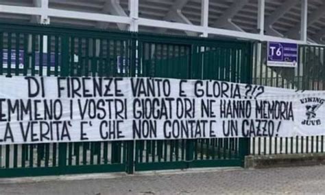 Ultras Juve Identificato Un Enne Per Lo Striscione Su Vlahovic