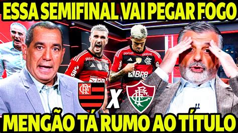 VAI PEGAR O FOGO O FLA FLU NA SEMIFINAL DESSE JOGO VAI SAIR O CAMPEÇAO