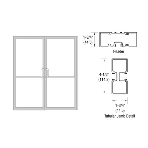 Crl Us Aluminum Alum Fr42812 Vcp 1 Crl Us Aluminum Custom Sized