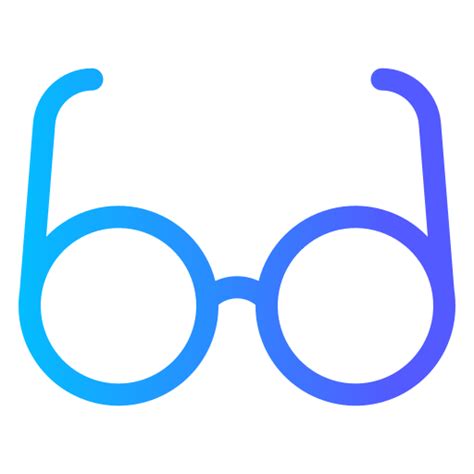 Eyeglass Generic Gradient Outline Icon