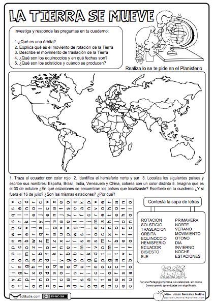 9 ideas de Sopa de letras sopa de letras actividades de geografía