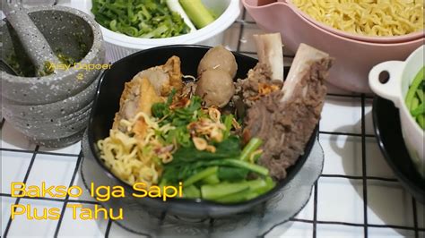 Masak Cepat Dan Praktis Bakso Iga Sapi Dan Mie Kering Mimora By Aisy