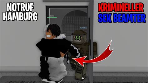 Korrupter Sek Beamter In Notruf Hamburg Roblox Deutsch Youtube