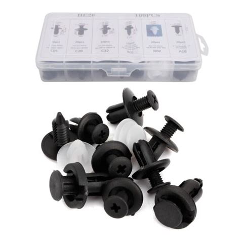 100pcs Car Door Card Panel Trim Clips Bumper Fastener Retainer Push Rivet K Snt Ebay