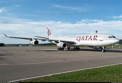 A7 HHK Qatar Amiri Flight Airbus A340 211 Photo By Varani Ennio VRN