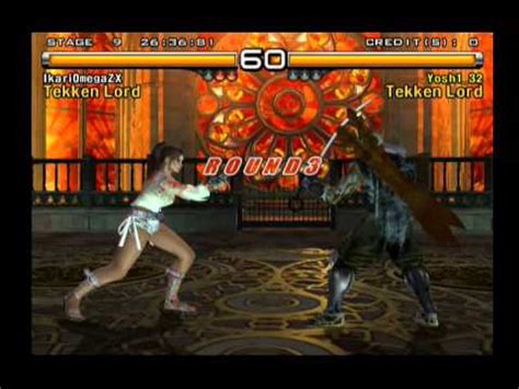 Tekken 5 OmegaZX Christie Vs Yoshimitsu Arcade Mode Ultra Hard