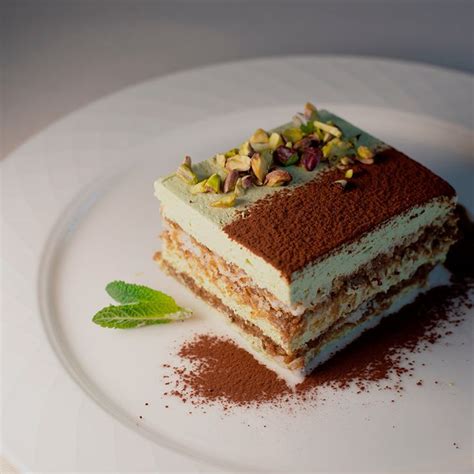 Prepara un delicioso tiramisú de chocolate pistacho y Mascarpone