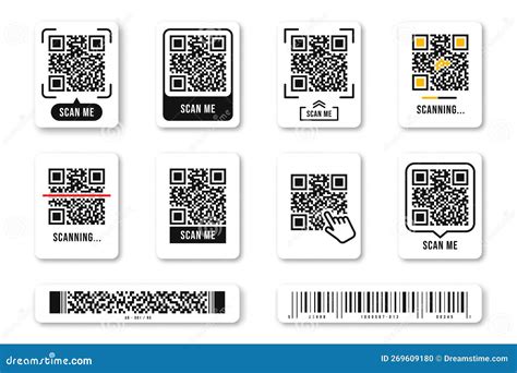 Qr Code Quick Response Code Qr Code Templates Frames Scan Me