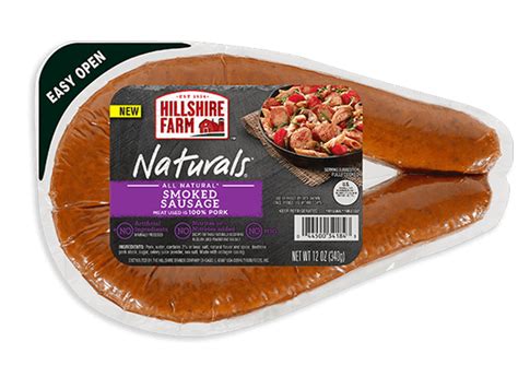 Hillshire Farm Naturals Smoked Sausage Hillshire Farm Brand