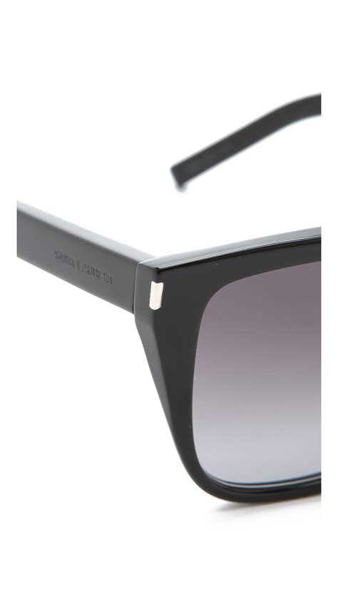 Saint Laurent Flat Top Acetate Sunglasses Atelier Yuwa Ciao Jp