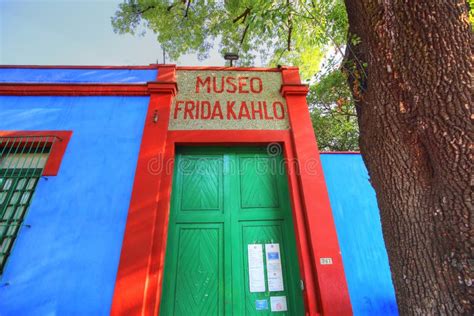 COYOACAN, MEXICO-20 APRIL, 2018: Frida Kahlo Museum Editorial Stock ...