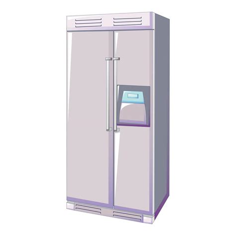 Modern Fridge Icon Cartoon Style 15551928 Vector Art At Vecteezy