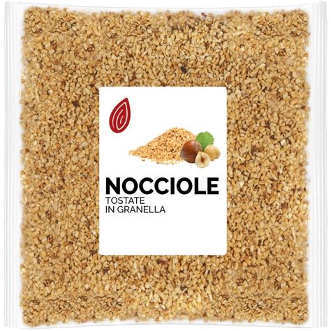 Granella Di Nocciole Tostate 500g Vendita Online Frutta E Bacche