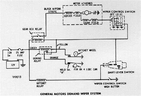 Step By Step Guide Corvette Wiper Motor Wiring Diagram Explained