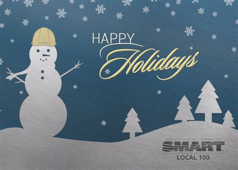 Local 100 Holiday Parties And December Meetings Announcement Smart