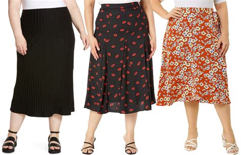 7 Best Skirt Looks For Plus Size Women That Look Good