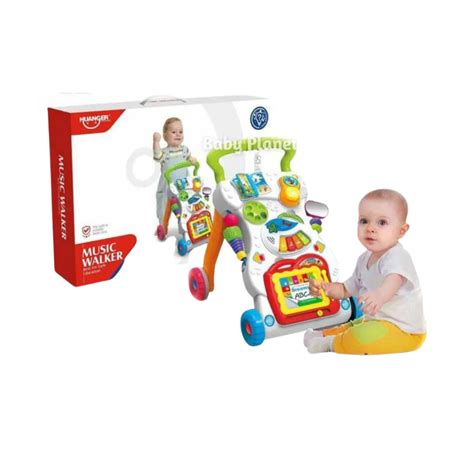 Multi Functional Music Baby Walker For Kids - White