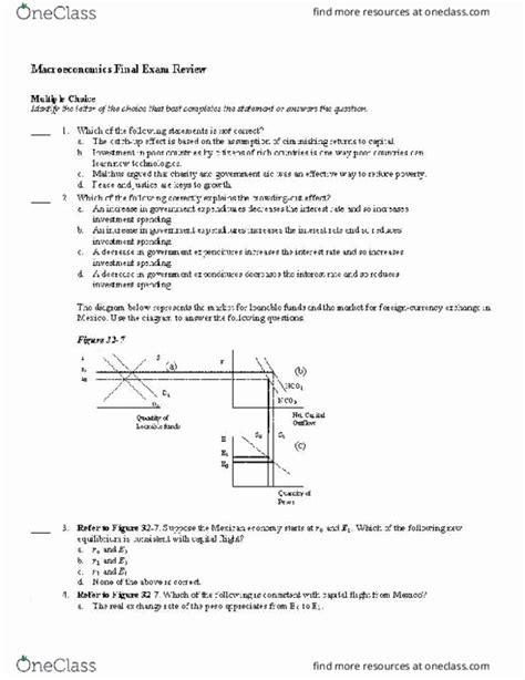 ECON 201 Final ECON 201 Final Exam OneClass