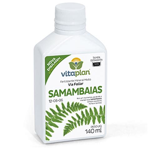 Fertilizante Vitaplan Mineral Misto Samambaia Ml