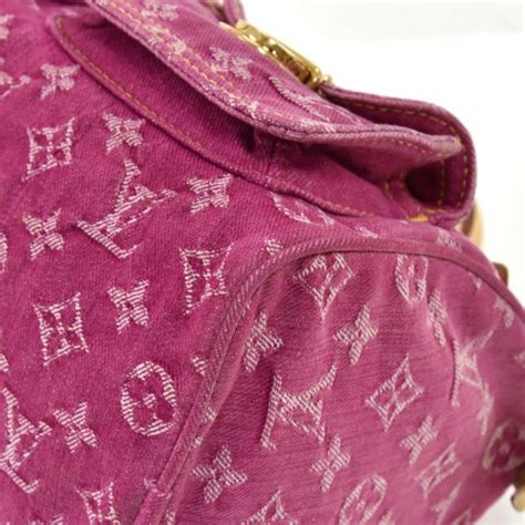 Louis Vuitton Louis Vuitton Pink Monogram Denim Neo Speedy Handbag