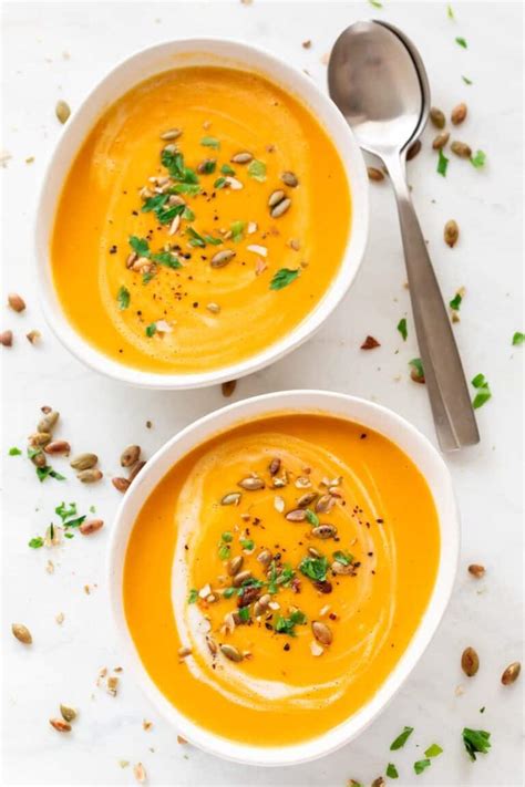 Vegan Pumpkin Soup Easy Creamy Simple Vegan Blog