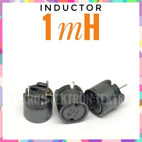 Jual Induktor 1mH Inductor RFC 102 Radial Lilitan LPF Shopee Indonesia