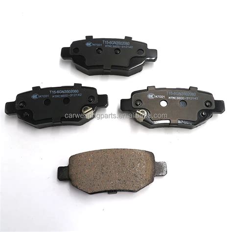 Chery Tiggo Rear Brake Pads Oe No T Gn Buy Tiggo Rear