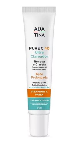 Pure C 40 Ultra Clareador 2x Mais Vitamina C Pura Facial Parcelamento