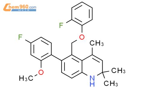 Quinoline Fluoro Methoxyphenyl Fluorophenoxy