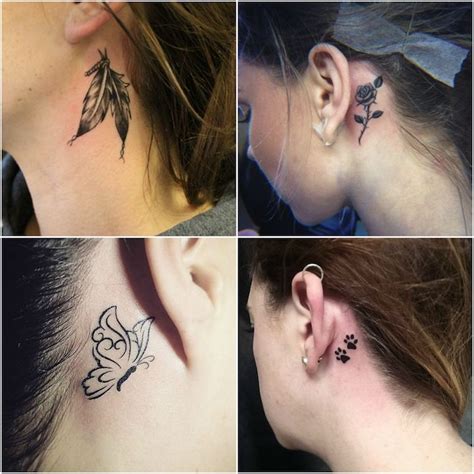 Tattoo Hinterm Ohr Einzigartige Bilder Und Ideen Tattoo Hinterm Ohr