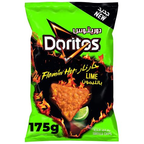 Doritos Flamin Hot Lime Tortilla Chips 175 G Online At Best Price