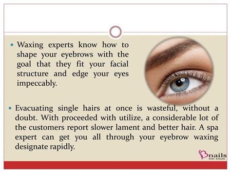 Ppt Tips For Better Eyebrow Waxing Powerpoint Presentation Free Download Id 7754227