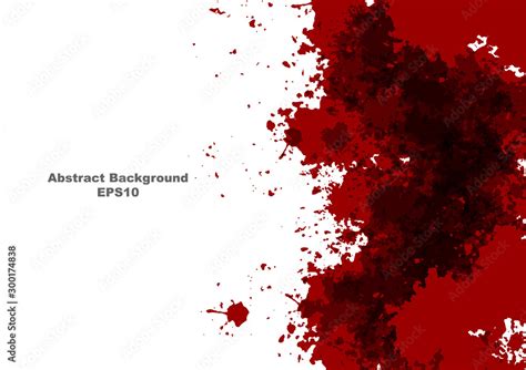 abstract vector splatter red color design background. vector splatter ...