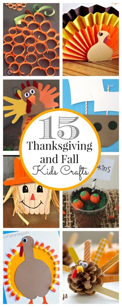 15 Thanksgiving Kids Crafts – Lesson Plans