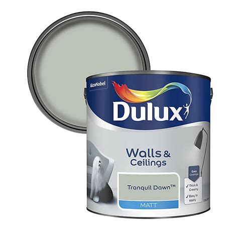 Dulux Tranquil Dawn Matt Emulsion Paint 25l Diy At Bandq