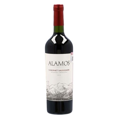 Vino Alamos Cabernet Sauvignon Tienda Online Mundo Vinos