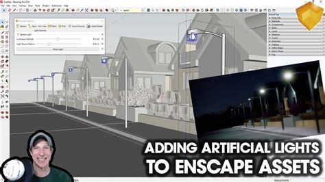 Adding Artificial Lights To Enscape Assets In Sketchup The Rendering Essentials