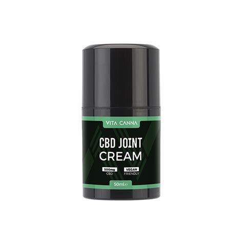 Shop Vita Canna 500mg Cbd Joint Cream The Cbd Hut