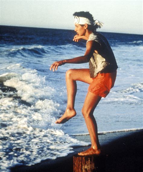 Karate Kid Crane Kick Beach